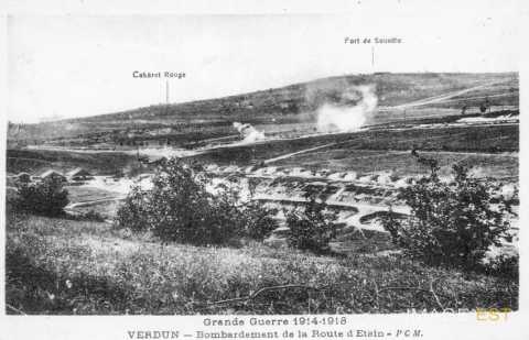 Bombardement de la route d'Étain (Verdun)